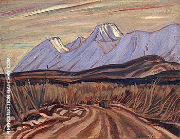 The Highway near Kluane Lake 1943 By A Y Jackson