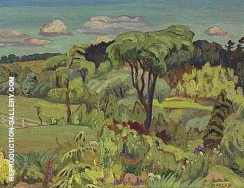 Valley at Batterwood 1930 By A Y Jackson