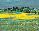 Wild Mustard Brockville 1922 By A Y Jackson