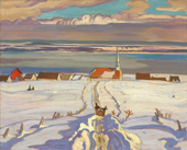 Winter Quebec 1926 By A Y Jackson