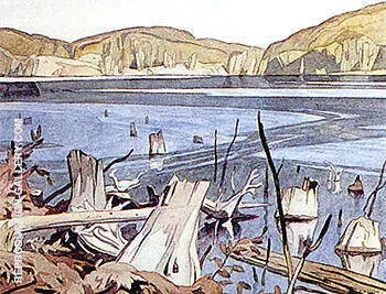 Baptiste Lake By A J Casson