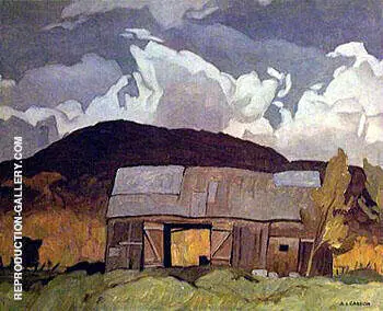 Barn at Pointe au Chene By A J Casson