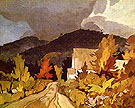 Country Church By A J Casson