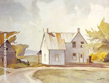 Farm House B By A J Casson