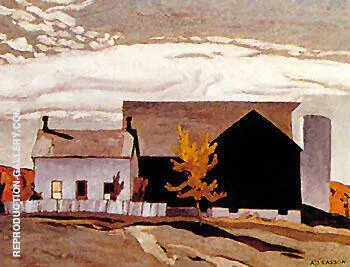 Farm Near Vandorf By A J Casson