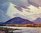 Halfway Lake By A J Casson