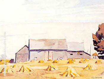 Harvest Time By A J Casson