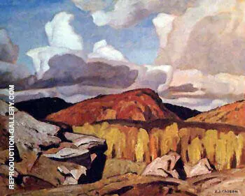 Hills at Bancroft By A J Casson