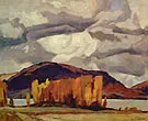 Kamaniskeg Lake Autumn By A J Casson