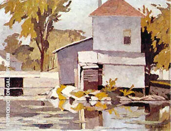 Lake Clarendon By A J Casson
