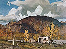 Lumbermans Cabin By A J Casson