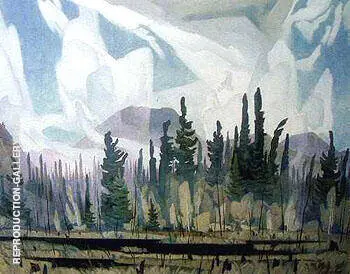 Morning Mist B By A J Casson