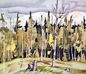 Near Parry Sound By A J Casson