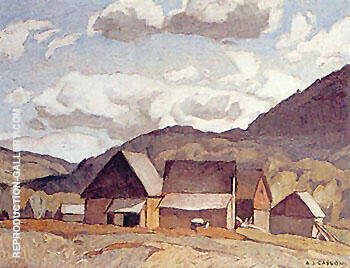 Near Quadville by A J Casson | Oil Painting Reproduction