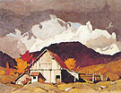 Old Barn By A J Casson
