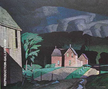 Passing Storm By A J Casson
