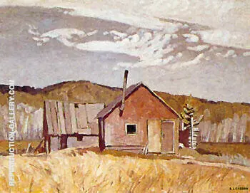 Settlers Cabin By A J Casson