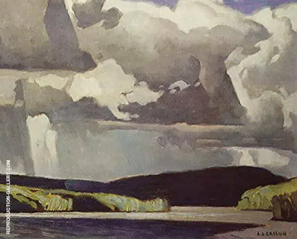 Summer Storm I By A J Casson