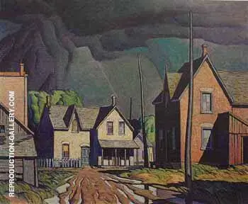 Thunder Storm By A J Casson
