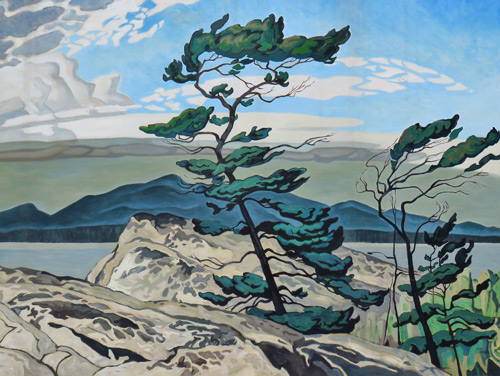 White Pine 1957 by A J Casson | Oil Painting Reproduction