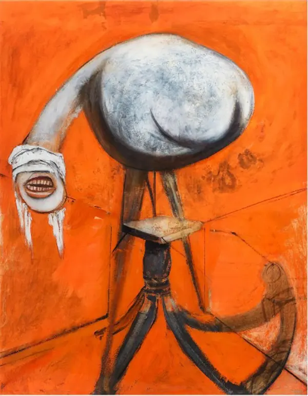 Studies for Figures at the Base of a Crucifixion 1944 II By Francis Bacon