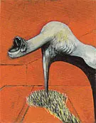 Studies for Figures at the Base of a Crucifixion 1944 IIi By Francis Bacon