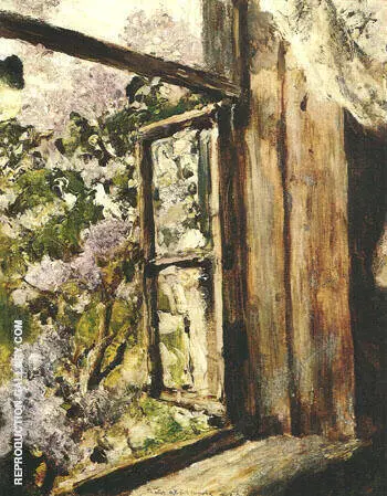 Open Window Lilacs 1886 By Valentin Serov