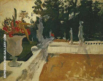 Portico with a Balustrade 1903 By Valentin Serov