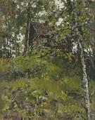 Old Bath House in Domotkanovo 1888 By Valentin Serov