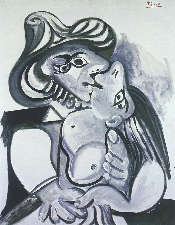 The Kiss c1930 By Pablo Picasso