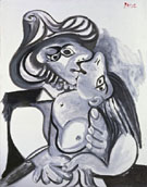 The Kiss c1930 By Pablo Picasso
