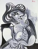 The Kiss c1930 By Pablo Picasso