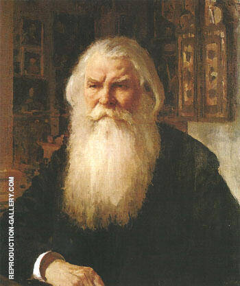 Portrait of Ivan Zebelin 1892 | Oil Painting Reproduction