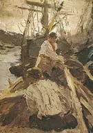 Pomors 1894 By Valentin Serov