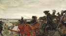 Catherine II Setting out to Hunt with Falcons 1902 By Valentin Serov