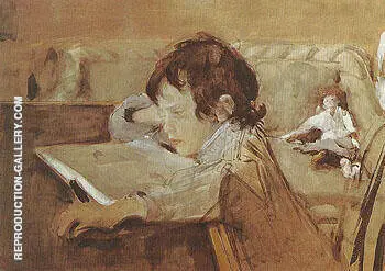 Valentin Serov Sasha Serov 1897 By Valentin Serov