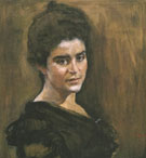 Portrait of Sophia Dragomirova Lukomskaya 1900 By Valentin Serov