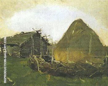 Haystack 1901 By Valentin Serov