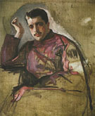 Portrait of Sergei Diaghilev 1904 By Valentin Serov