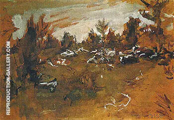 Herd 1890 By Valentin Serov
