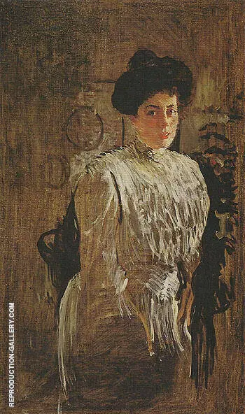 Portrait of Margarita Morozava 1910 By Valentin Serov