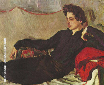 Portrait of Nikolai Pozniakov 1908 | Oil Painting Reproduction