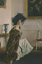 Portrait of the Princess Olga Orlova 1911 By Valentin Serov