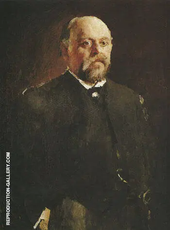 Portrait of Sawa Mamontov 1887 By Valentin Serov