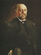 Portrait of Sawa Mamontov 1887 By Valentin Serov