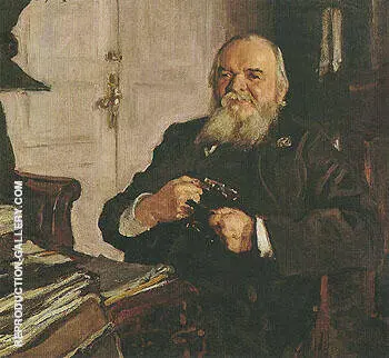 Portrait of Alexander Turchainov 1906 By Valentin Serov