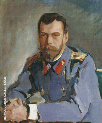 Portrait of Emperor Nicholas II 1900 | Oil Painting Reproduction