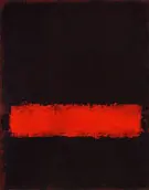 Black Red and Black 1968 By Mark Rothko (Inspired By)