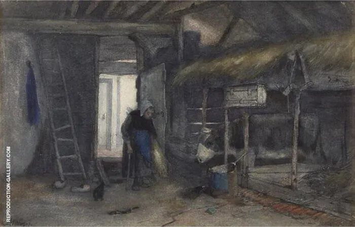 Feeding Time By Anton Mauve