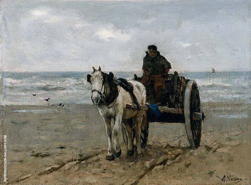 Seaweed Gatherer By Anton Mauve